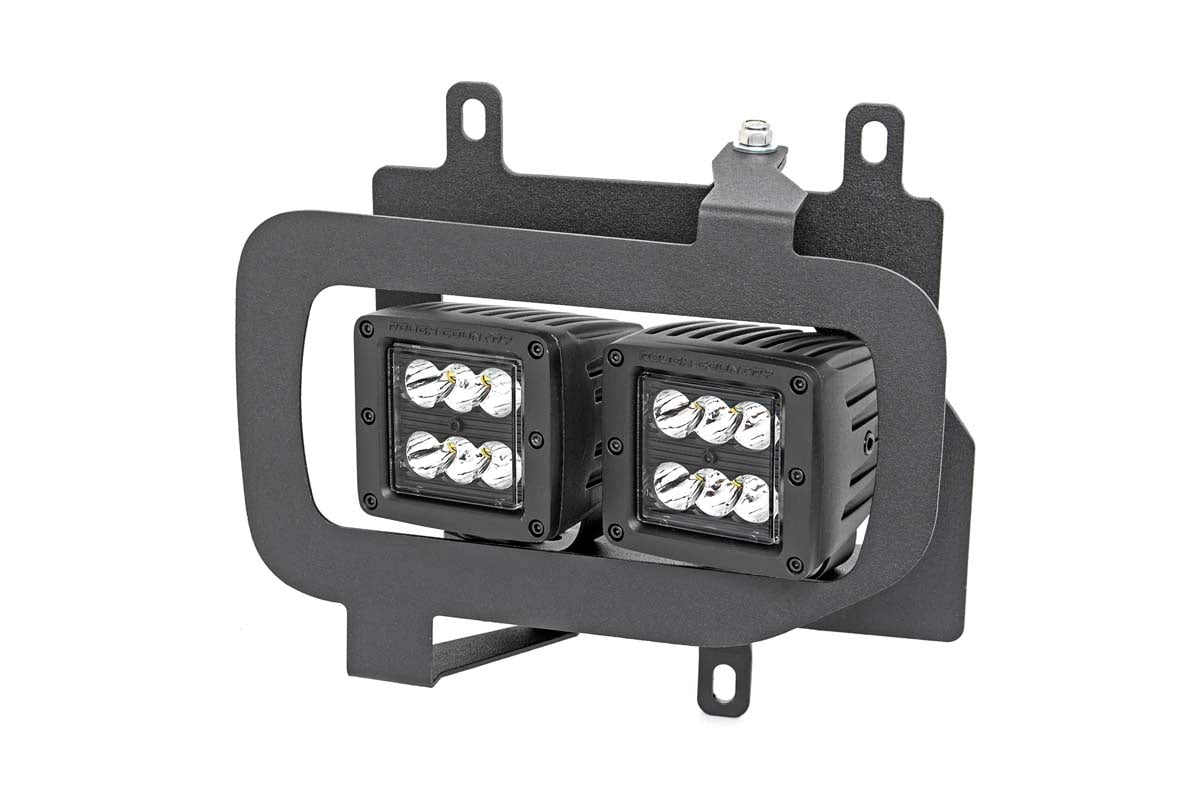 LED Light Kit | Fog Mount | Dual 2" Black Pairs | Spot/Flood | Ford F-150 (15-17)