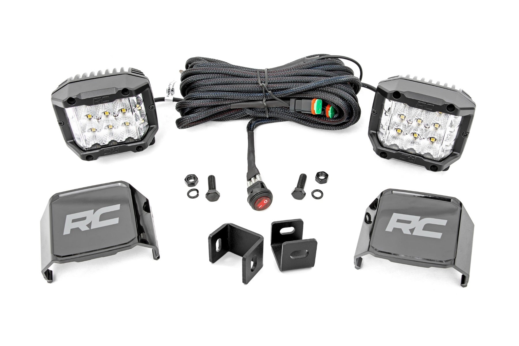 LED Light Kit | Ditch Mount |  3" OSRAM | Wide | Toyota Tundra 2WD/4WD (22-25)