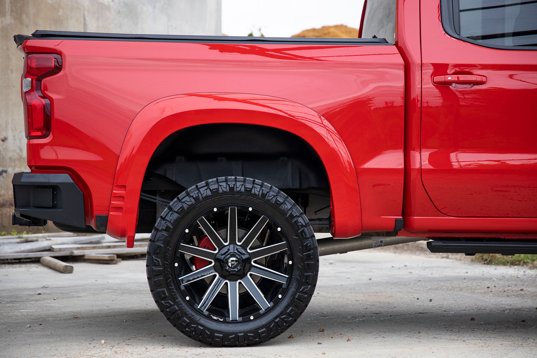 Fender Flares | SF1 | GAZ Summit White | Chevy Silverado 1500 2WD/4WD (2019-2025 & Classic)
