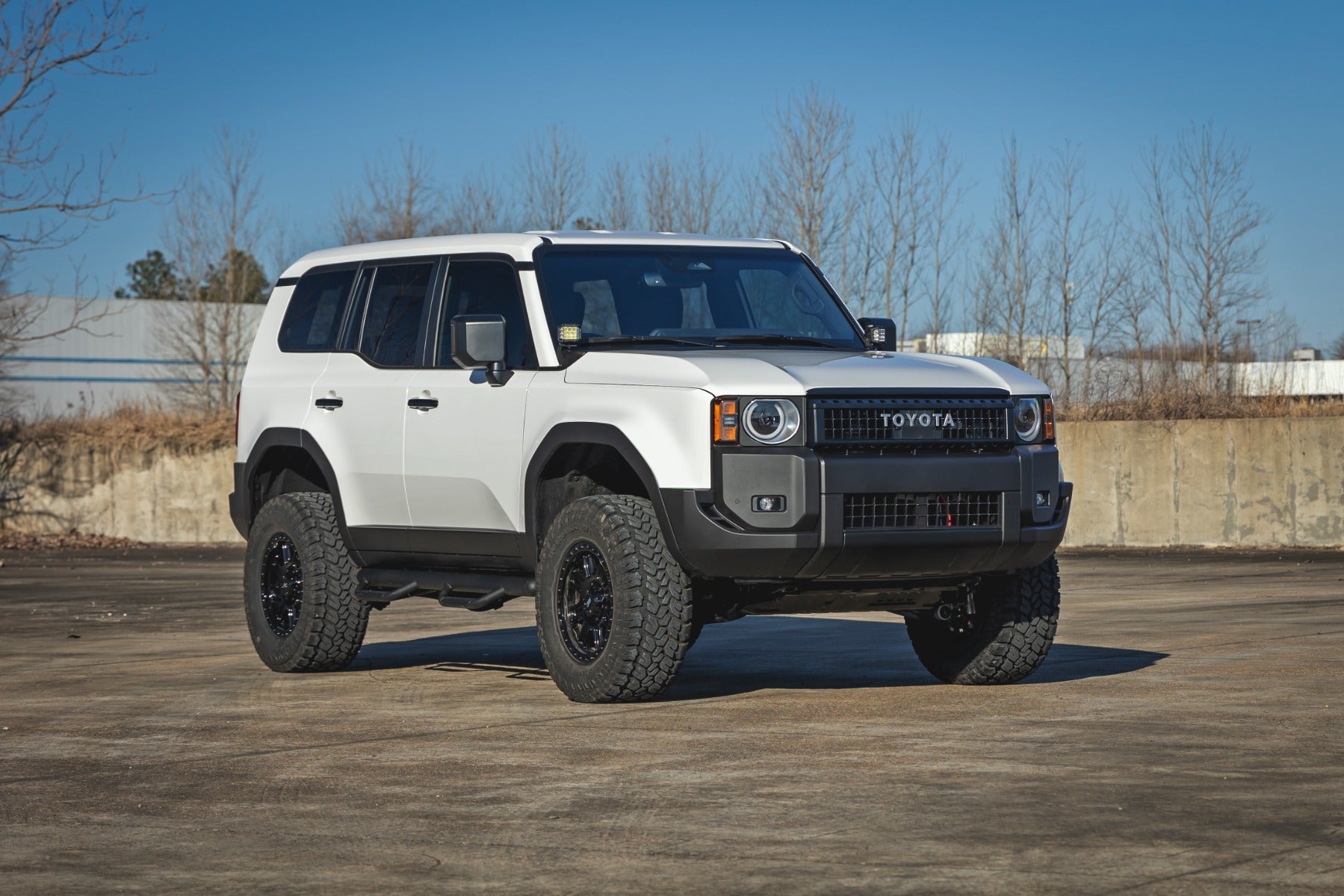 LED Light Kit | Ditch Mount | 2" Black Pair | Amber DRL | Toyota Land Cruiser (24-25)