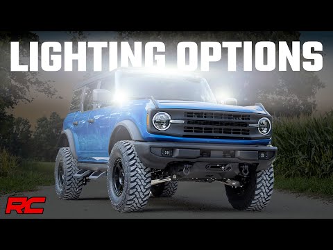 LED Light Kit | Upper Windshield | 40" Black Single Row | Ford Bronco (21-25) - Video
