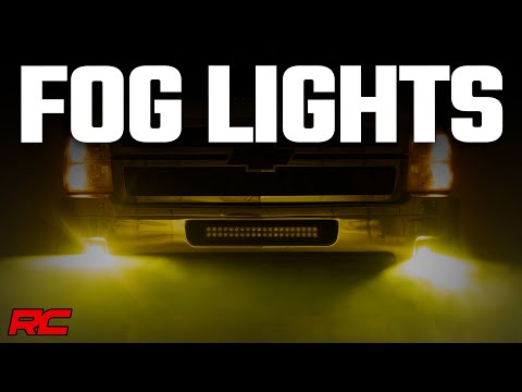 2 Inch Black Series LED Light Pods | SAE Fog | Yellow - Video