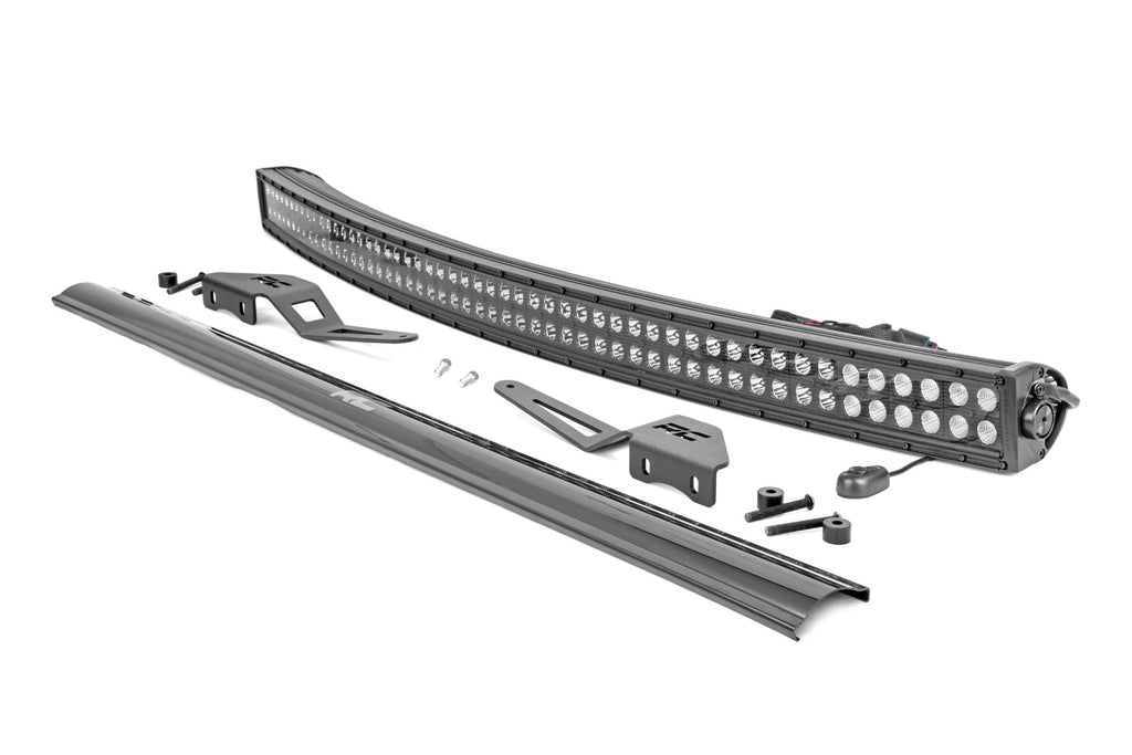 LED Light Kit | 50 Inch Curved | Dual Row Black | Toyota FJ Cruiser (07-14)