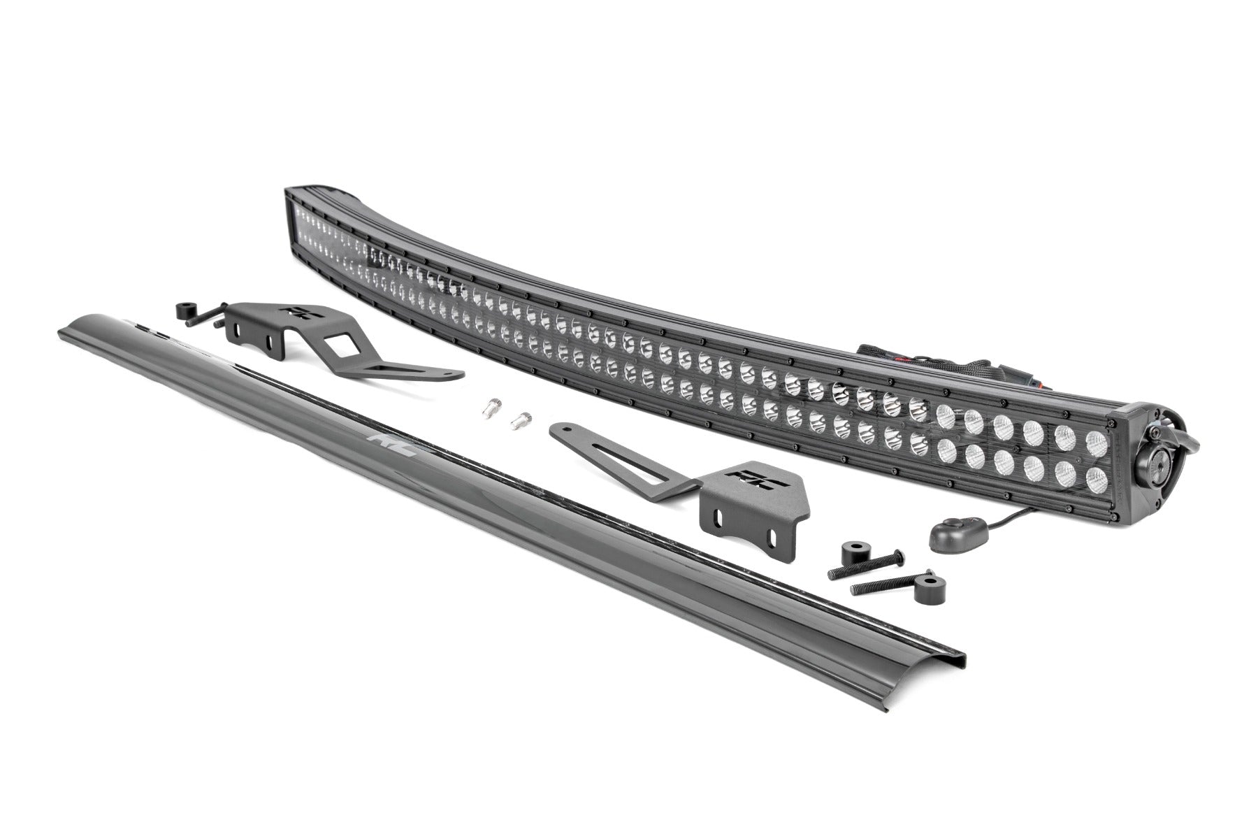 LED Light Kit | 50 Inch Curved | Dual Row Black | Toyota FJ Cruiser (07-14)