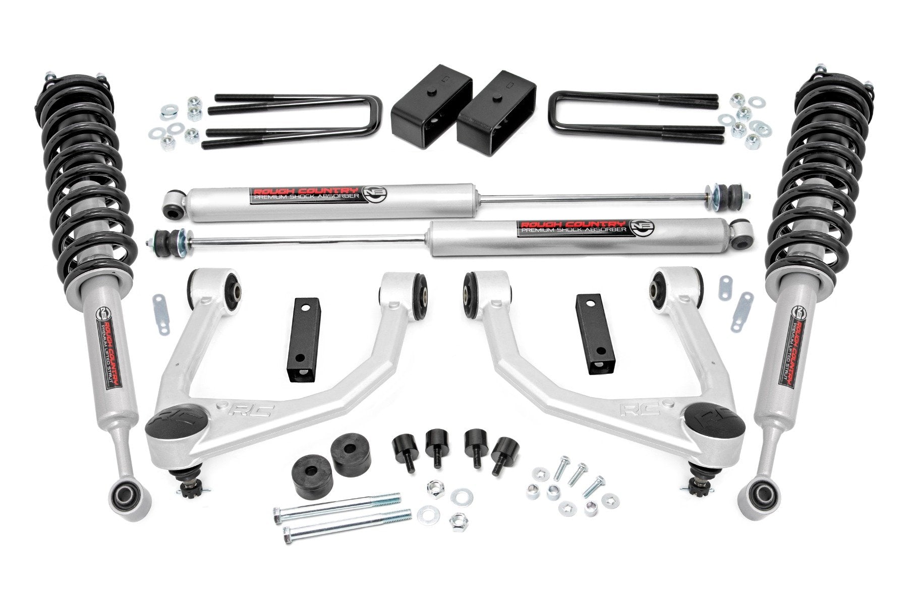 3.5 Inch Lift Kit | N3 Struts | Toyota Tundra 2WD/4WD (2007-2021)