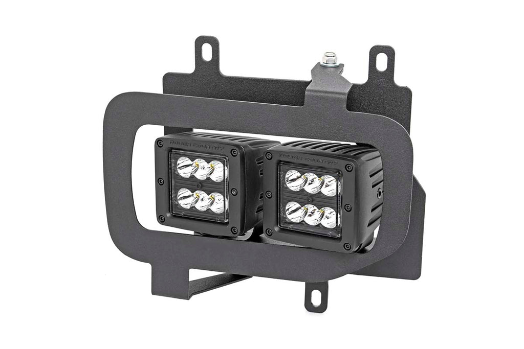LED Light Kit | Fog Mount | Dual 2" Black Pairs | Spot | Ford F-150 (15-17)