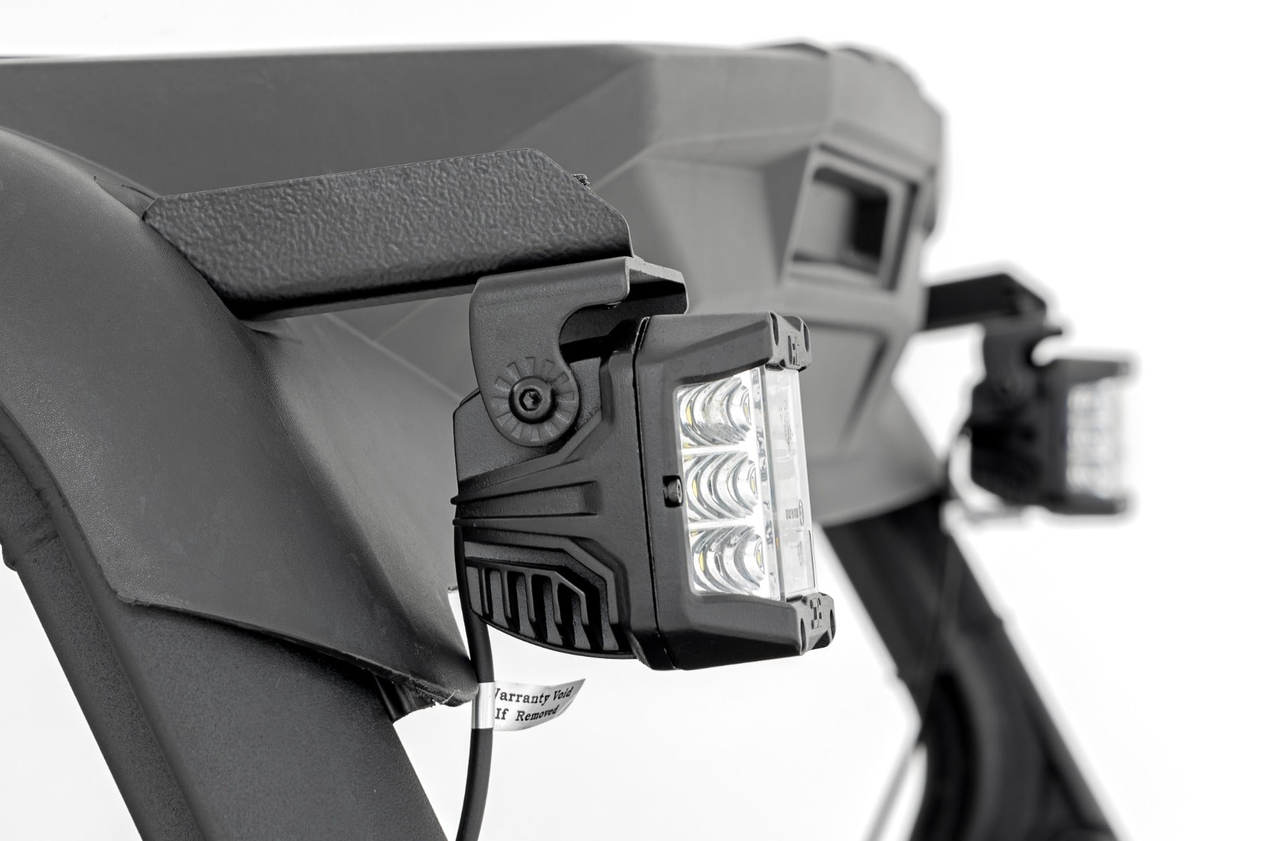 LED Light Kit | Rear Mount | 2" Black Pair | Spot | Can-Am Maverick Sport 1000R 