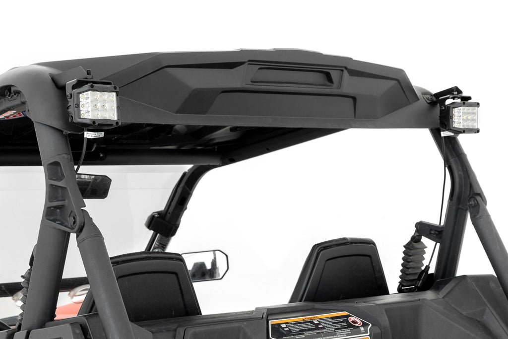 LED Light Kit | Rear Mount | 2" Black Pair | Spot | Can-Am Maverick Sport 1000R 