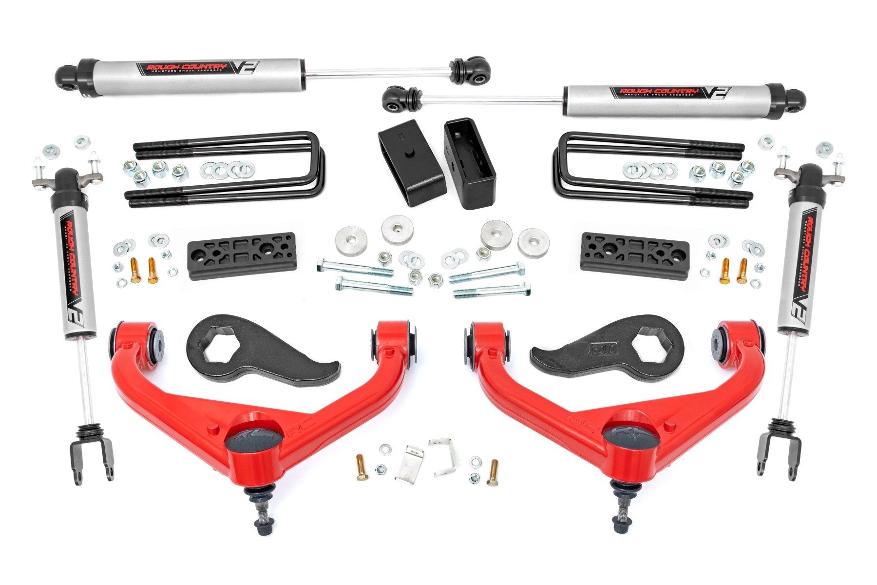 3 Inch Lift Kit | UCAs | V2 | Chevy/GMC Sierra 3500 HD/Silverado 3500 HD (20-25)