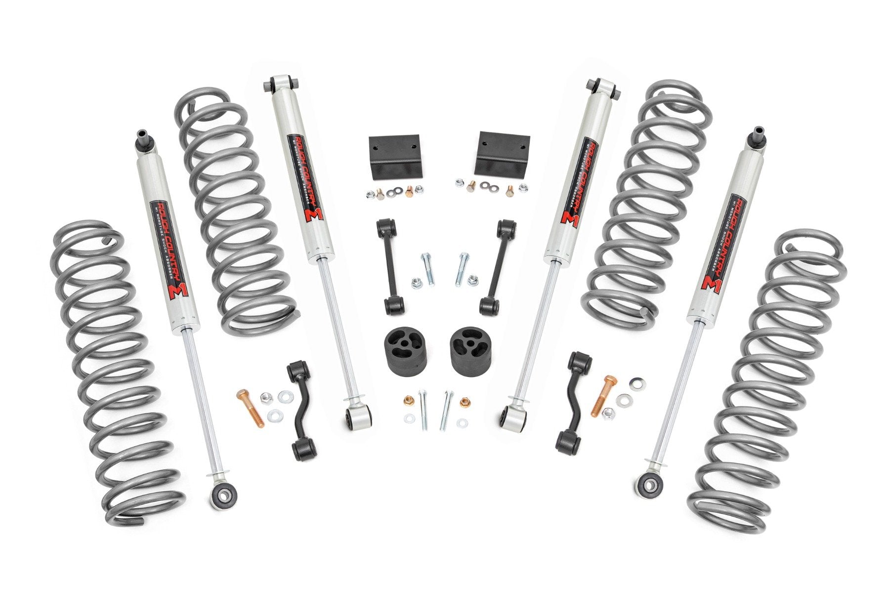 2.5 Inch Lift Kit | Coils | M1 | Jeep Wrangler Unlimited 4WD (2024-2025)