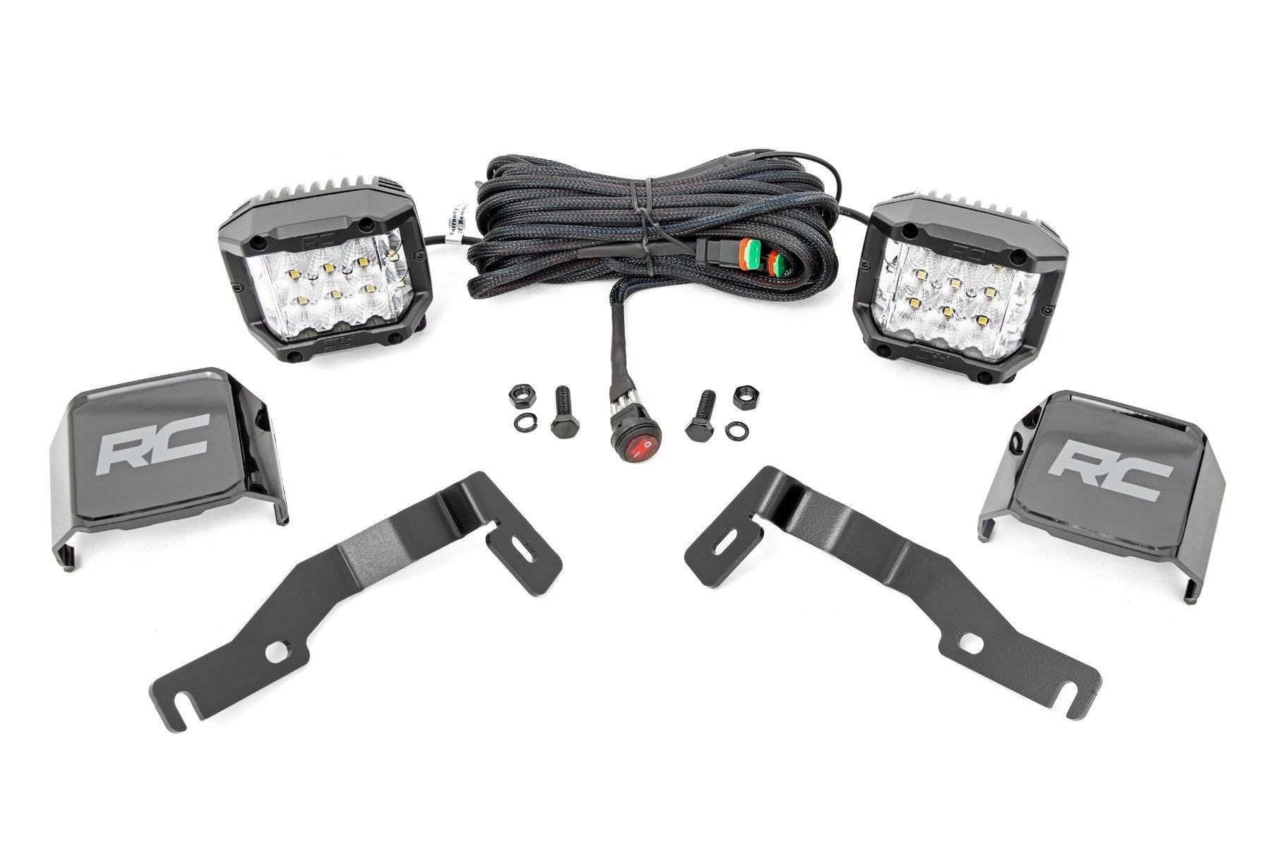 LED Light Kit | Ditch Mount |  3" OSRAM | Wide | Toyota Tacoma 2WD/4WD (24-25)