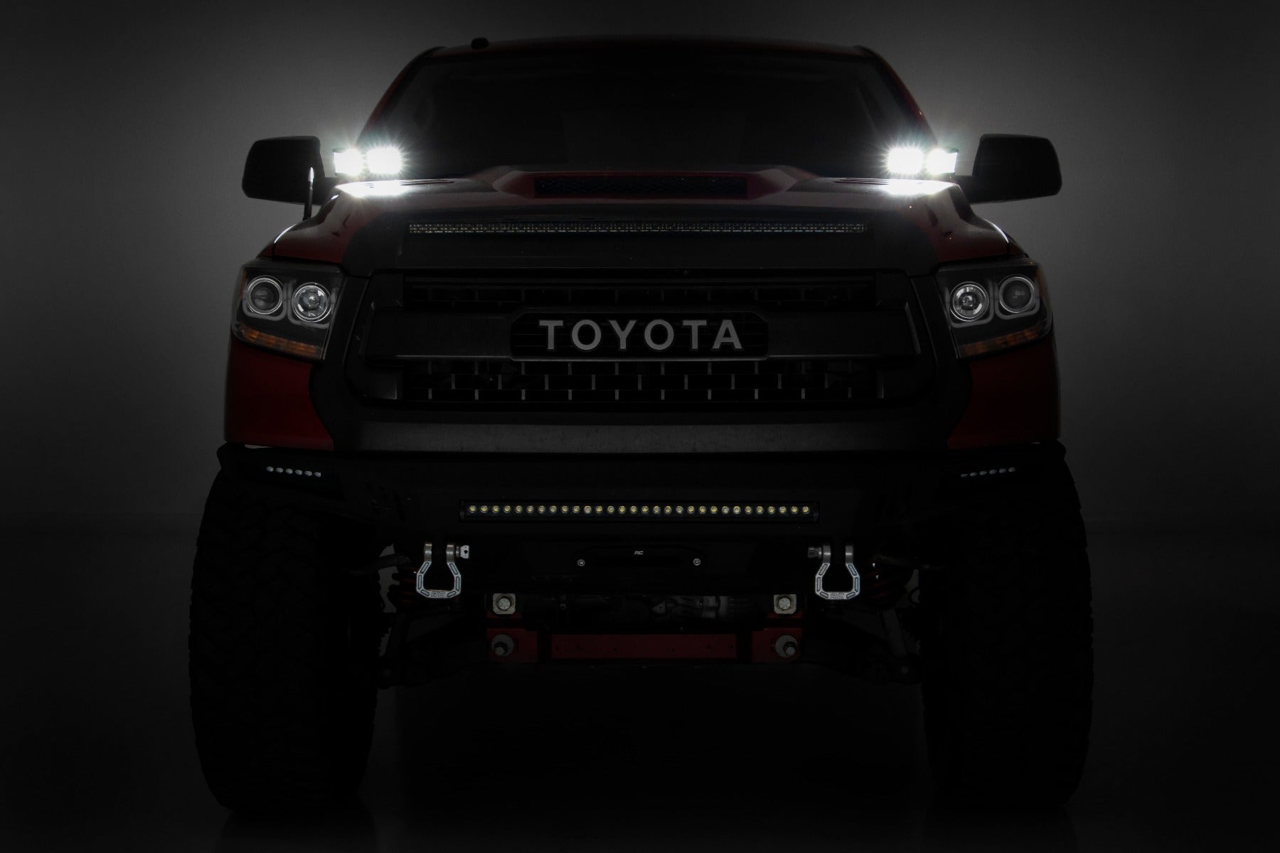 LED Light Kit | Ditch Mount | 3" OSRAM | Wide | Toyota Tundra 2WD/4WD (14-21)
