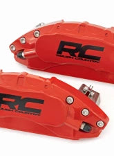 2018-2025 JEEP GLATIATOR JT/WRANGLER CALIPER COVERS/FRONT AND REAR/RED SPORT R/C