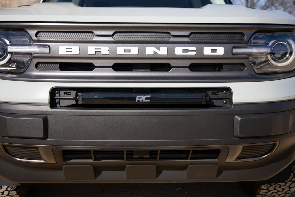 LED Light Kit | Bumper Mount | 20" Black Single Row | Ford Bronco Sport (21-25)