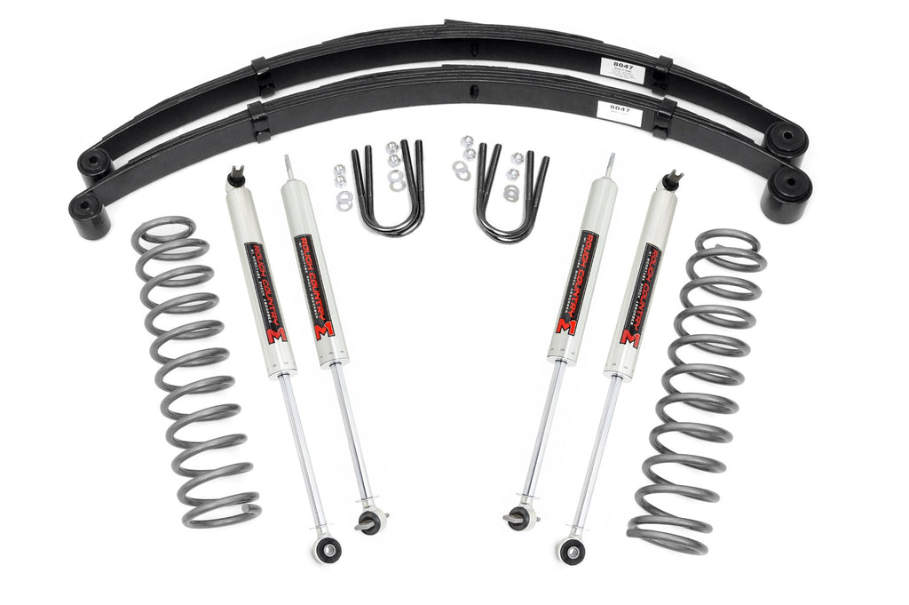 3 Inch Lift Kit | RR Springs | M1 | Jeep Cherokee XJ 2WD/4WD (1984-2001)