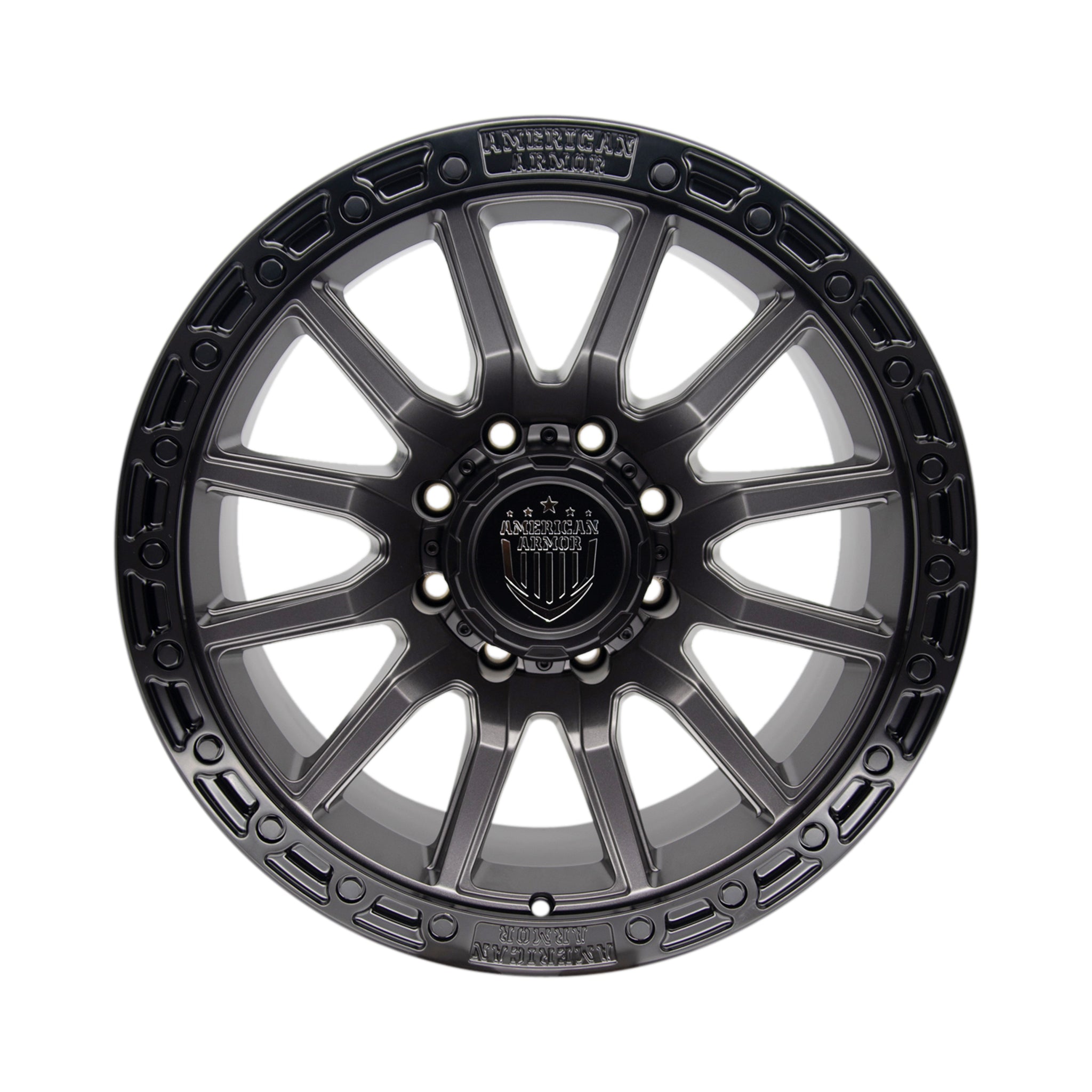 17X9 5-127/5-5.0/5-135 BD -12 87.1 ELITE FORCE DESERT TECH MATTE BLACK E551179005450