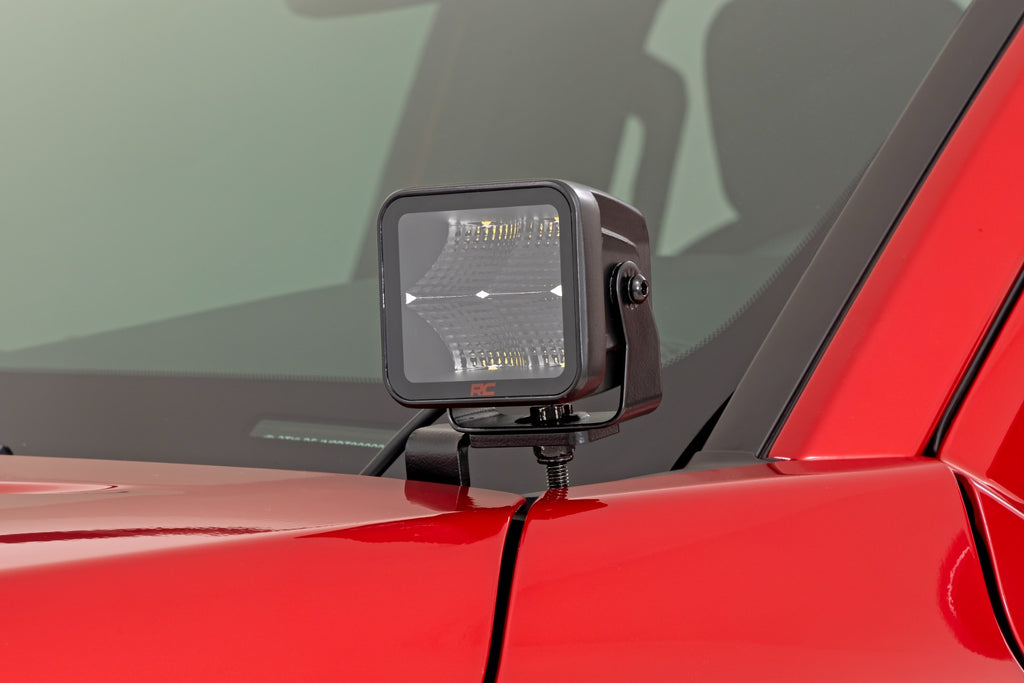 LED Light Kit | Ditch Mount | 2" Spectrum Pair | Spot | Toyota Tacoma (24-25)