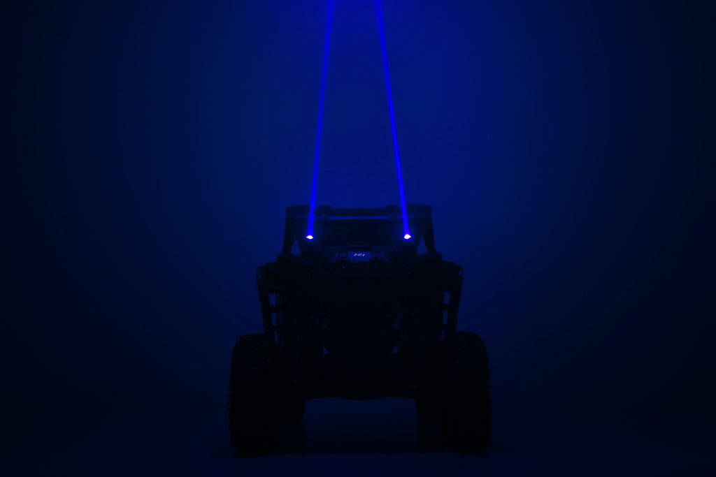 Laser Whip Light Kit | RGBW | 1200 Lumens | Pair