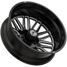 240O228258-240GBML XF Off-Road XF-240 Dually Outer 22x8.25 8x165.1 -240 Cb 121.3 Gloss Black &Milled