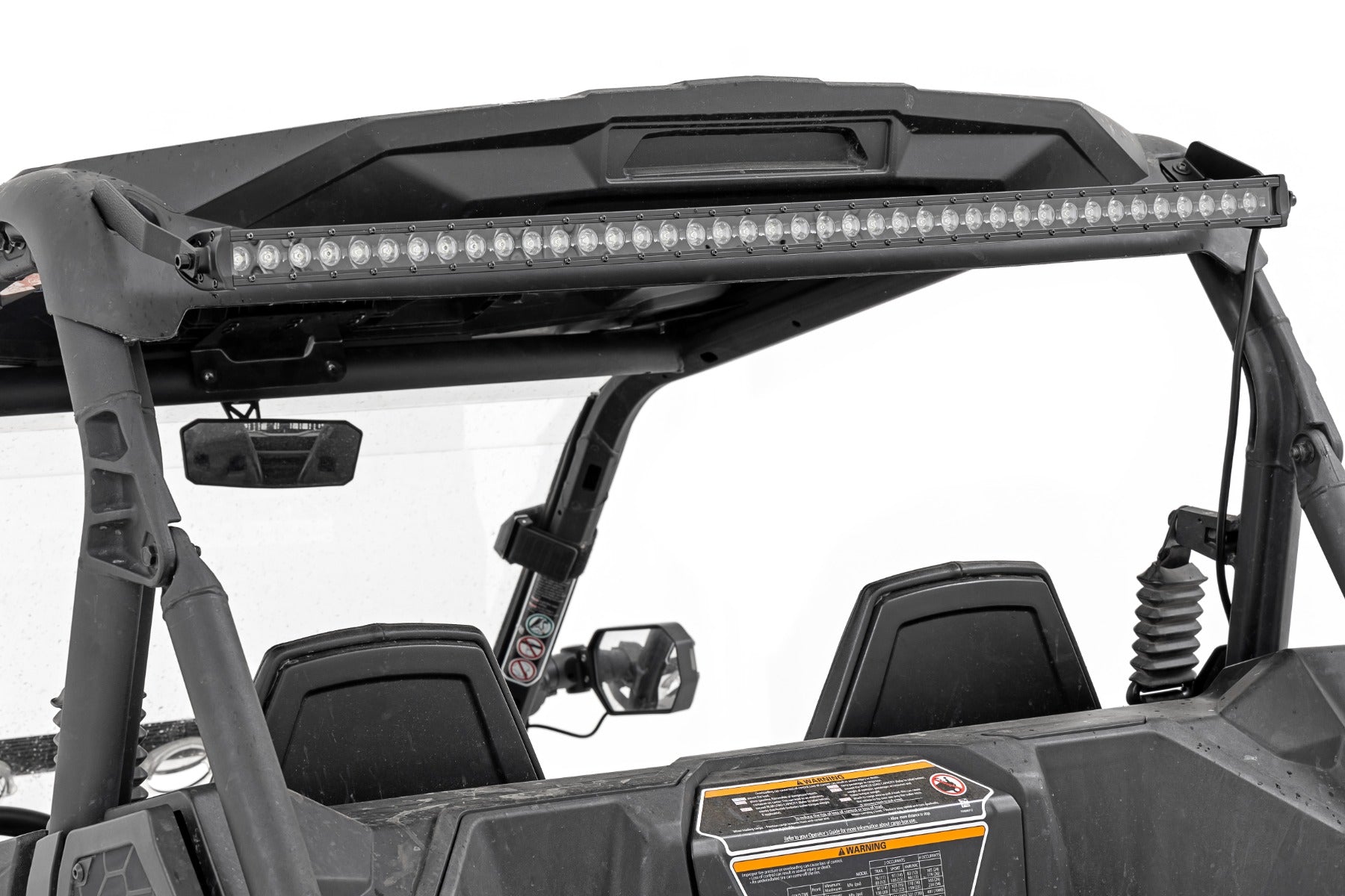LED Light Kit | Rear Mount | 40" Black Single Row | Can-Am Maverick Sport 1000R 