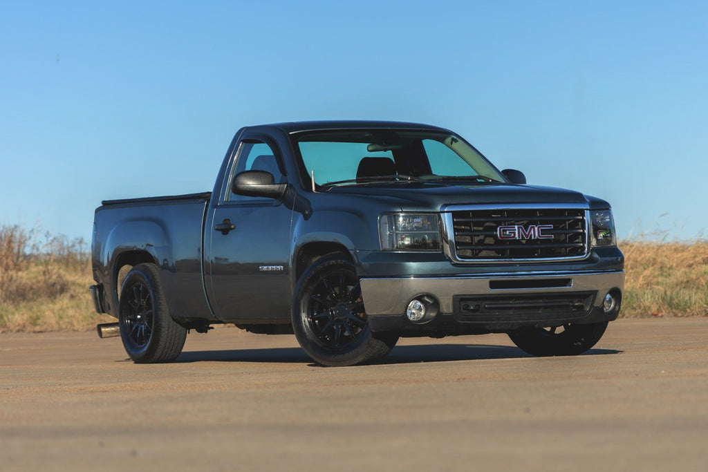 2 Inch Lowering Kit | 4 Inch Rear Lowering | Alum/Stamped Knuckle | Chevy/GMC 1500 (14-18)