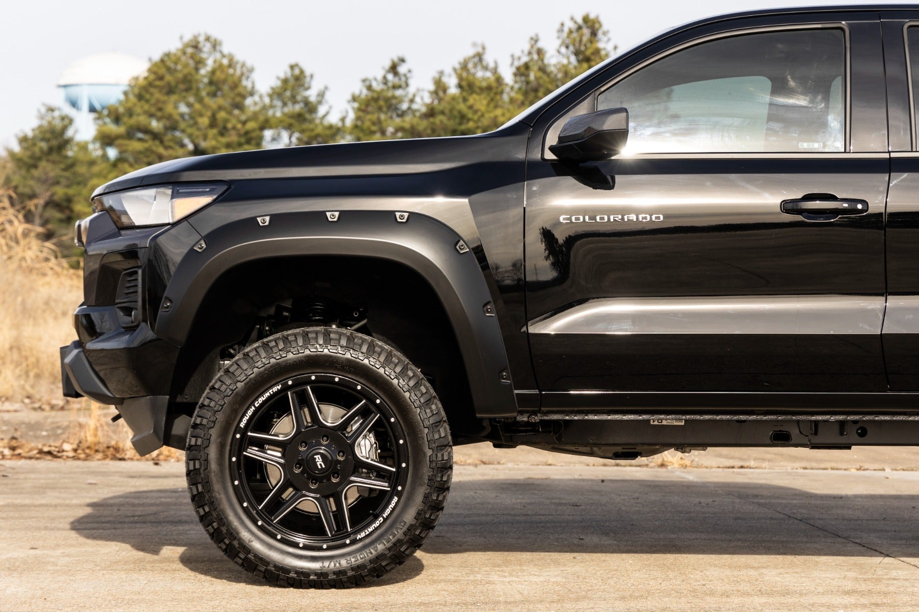 Pocket Fender Flares | GXD Sterling Grey Metallic | Chevy Colorado (23-25)