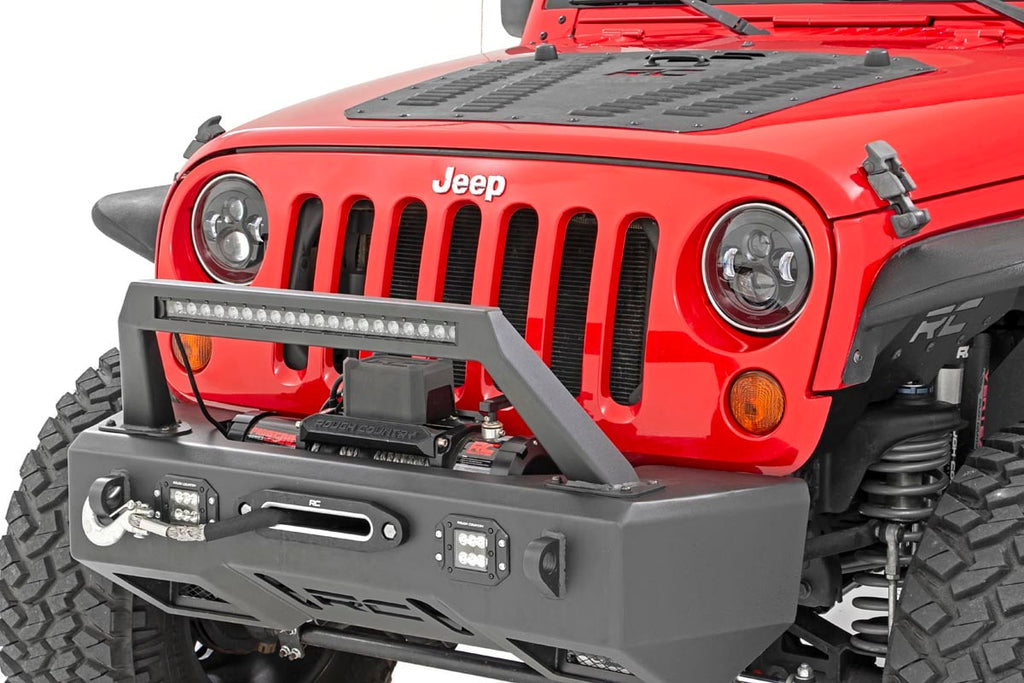 7 Inch LED Headlights | DOT Approved | Jeep Wrangler JK (07-18)/Wrangler Unlimited (04-06) 