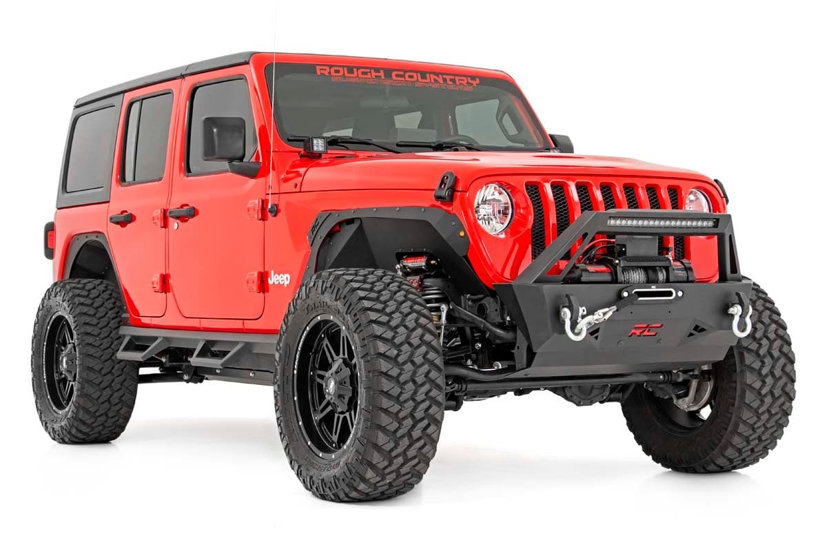 3.5 Inch Lift Kit | Adj Lower | FR D/S | Jeep Wrangler Unlimited 4WD (24-25)