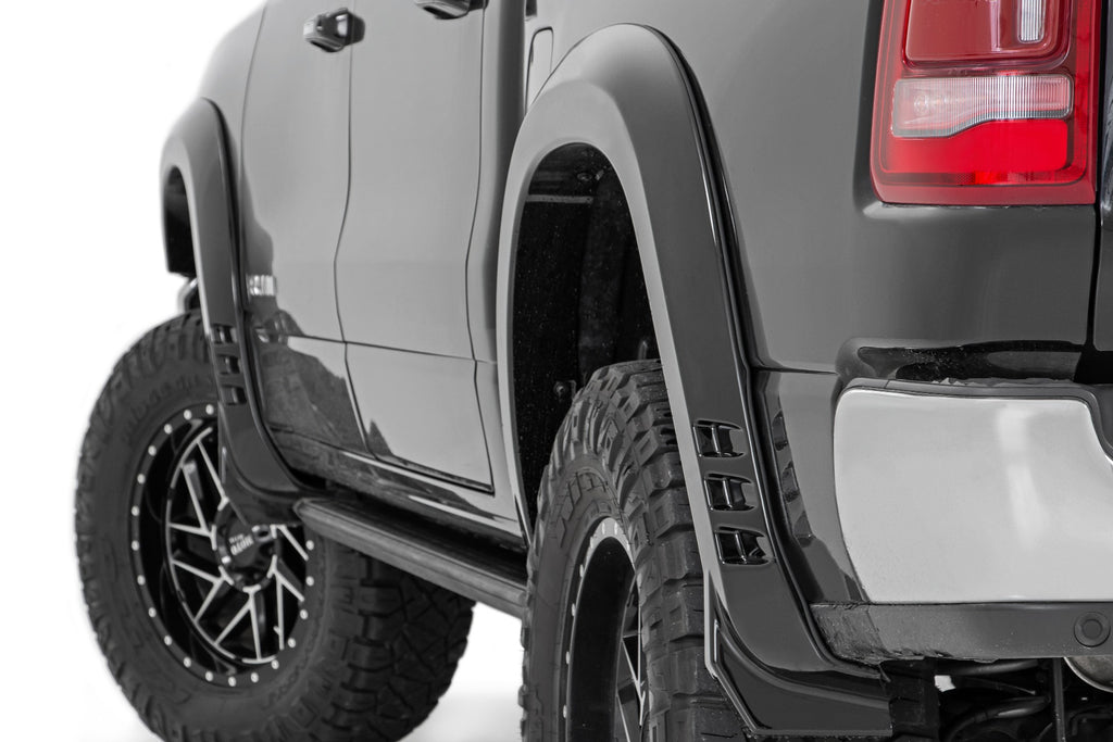 Pocket Fender Flares | PAF Silver | Ram 1500 2WD/4WD (2019-2024)