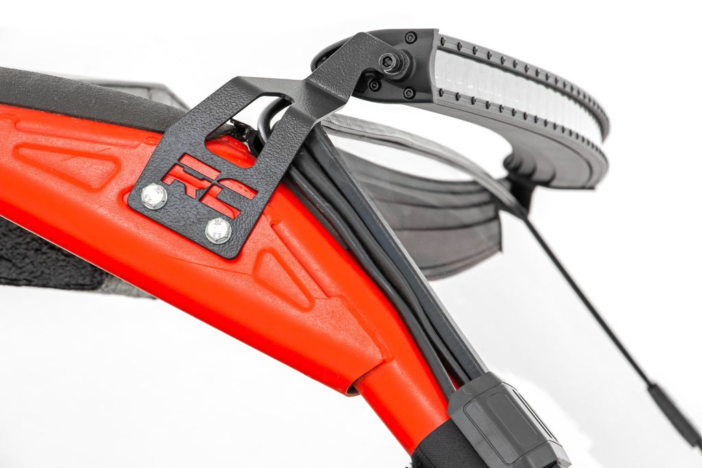 LED Light Kit | Front Mount | 40" Black Dual Row | White DRL | Can-Am Commander Max 1000 