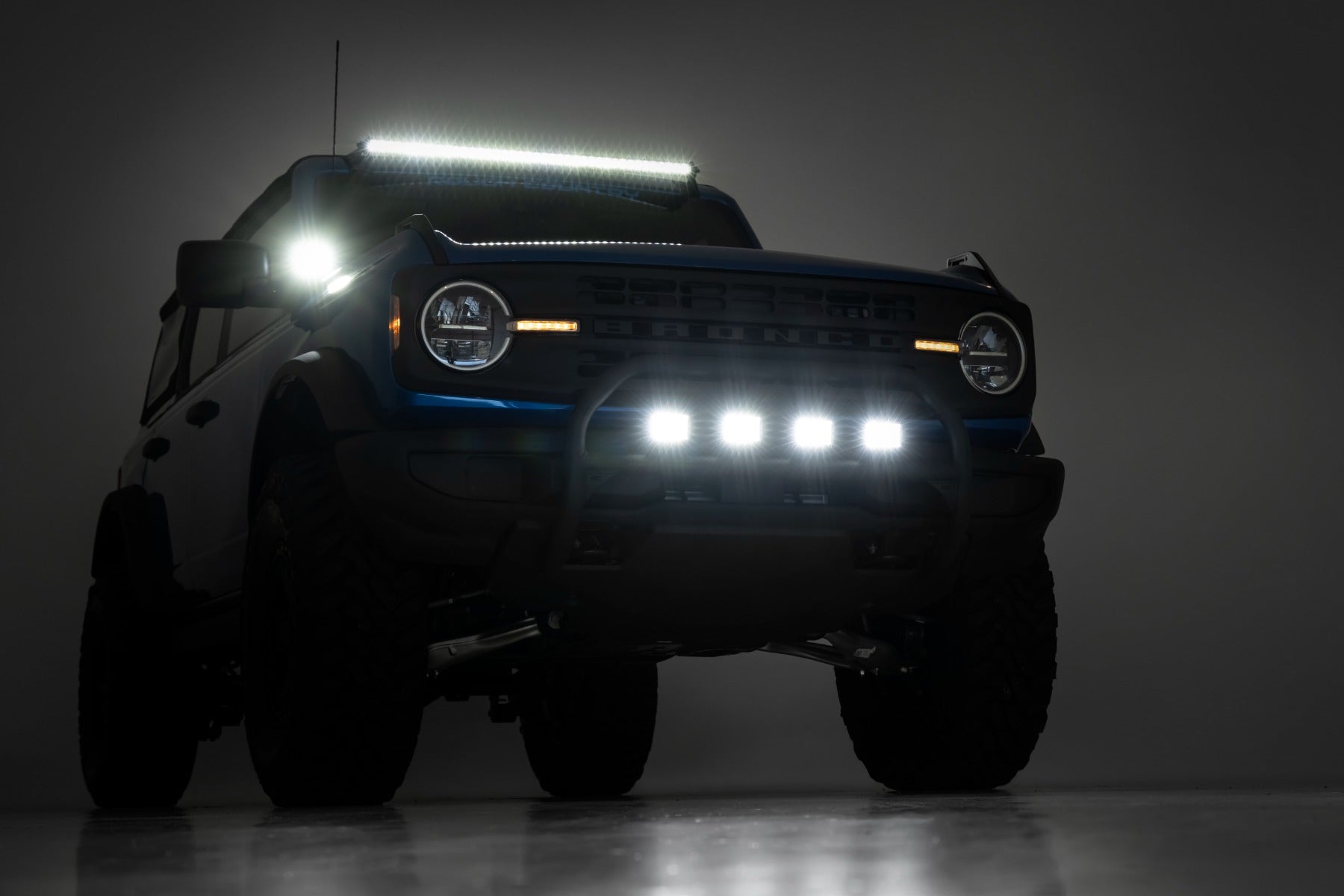 LED Light Kit | Upper Windshield | 40" Spectrum Single Row | Ford Bronco (21-25)