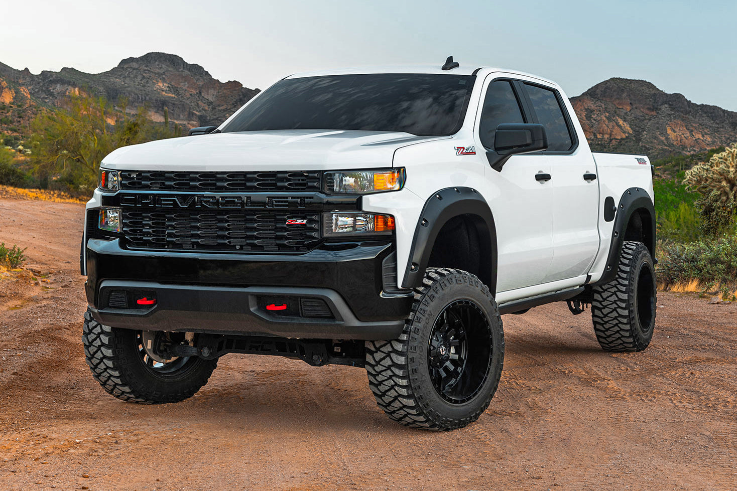 Pocket Fender Flares | GPA Graphite | Chevy Silverado 1500 2WD/4WD (22-25)