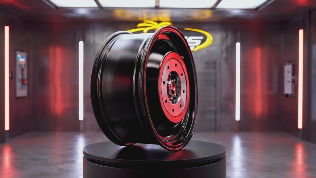 2X8.25 8-200 115 9.17 142.24 ARENA DUALLY REAR INNER GLOSSY BLACK A100208292P11502