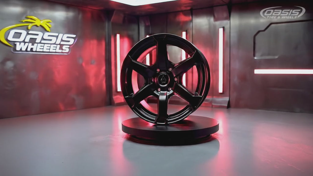 17X9 5-127/5-5.0 OT1 5.07 71.5CB ARENA TREK GLOSSY BLK A106179075P00102