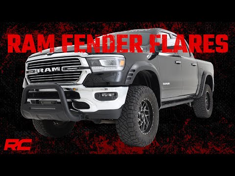 Fender Flares | SF1 | PPX Patriot Blue | Ram 1500 2WD/4WD (2019-2024) - Video