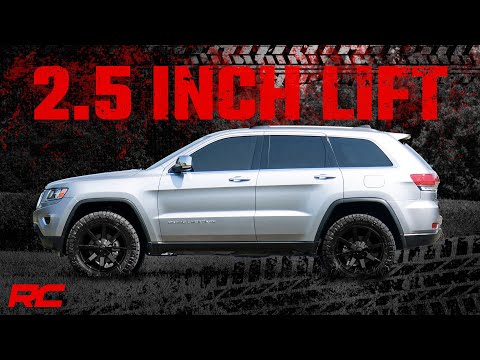 2.5 Inch Lift Kit | N3 Struts | Jeep Grand Cherokee 4WD (2011-2015) - Video