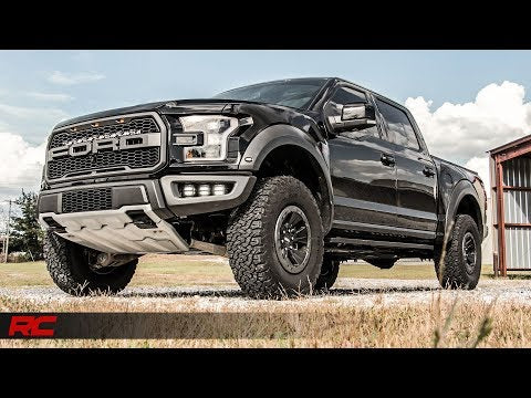 LED Light Kit | Grille Mount | 30" Black Single Row | White DRL | Ford Raptor (17-20) - Video