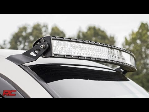 LED Light Mounts | Upper Windshield | 54" Curved | Chevy/GMC 1500 (99-06 & Classic) - Video
