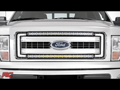 LED Light Kit | Grille Mount | 30" Chrome Single Row | Ford F-150 (09-14) - Video