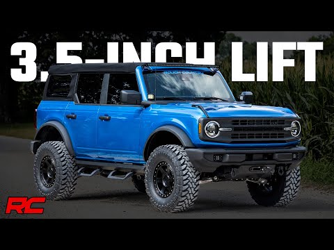 3.5 Inch Lift Kit | M1R | Ford Bronco 4WD (2021-2025) - Video