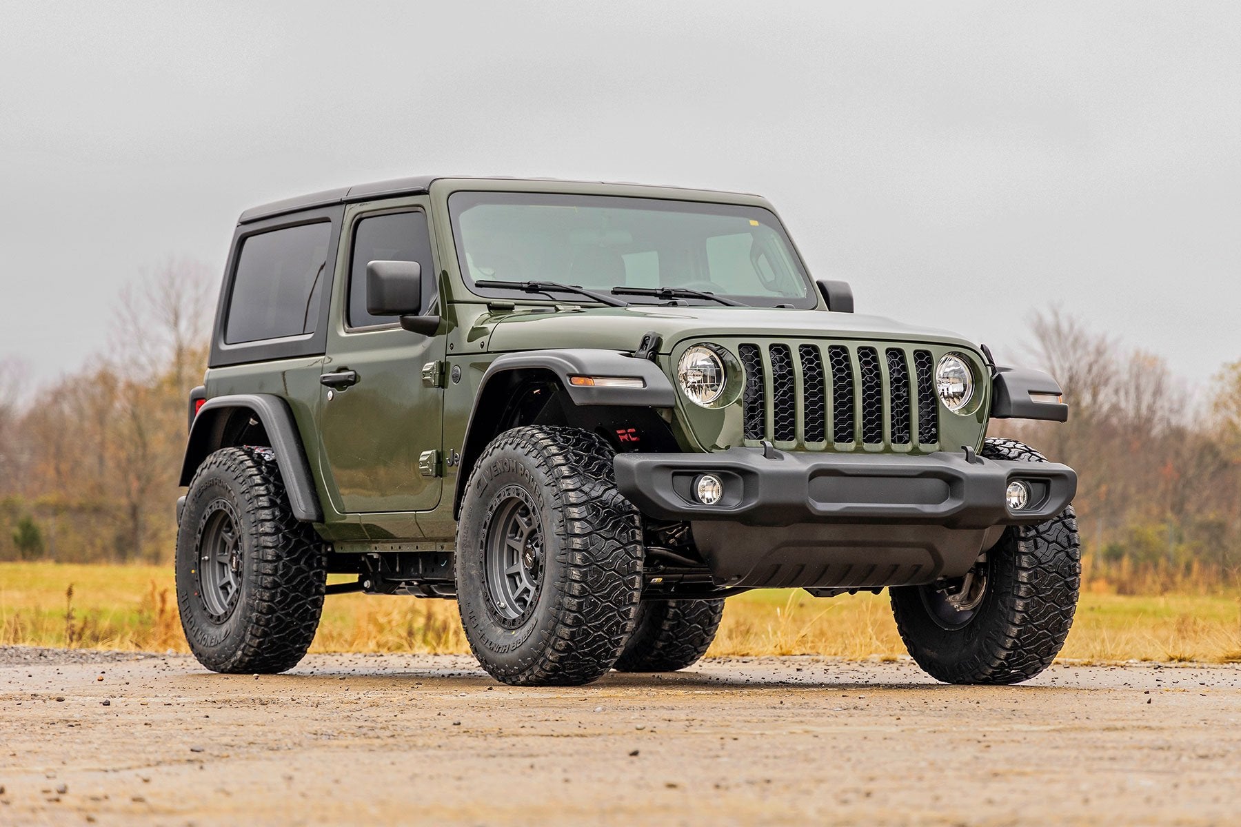 3.5 Inch Lift Kit | C/A Drop | Front D/S | Jeep Wrangler JL 4WD (2024-2025)