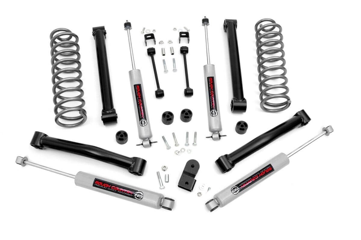 3.5 Inch Lift Kit | V-6 Motor | Jeep Grand Cherokee ZJ 2WD/4WD (1993-1998)